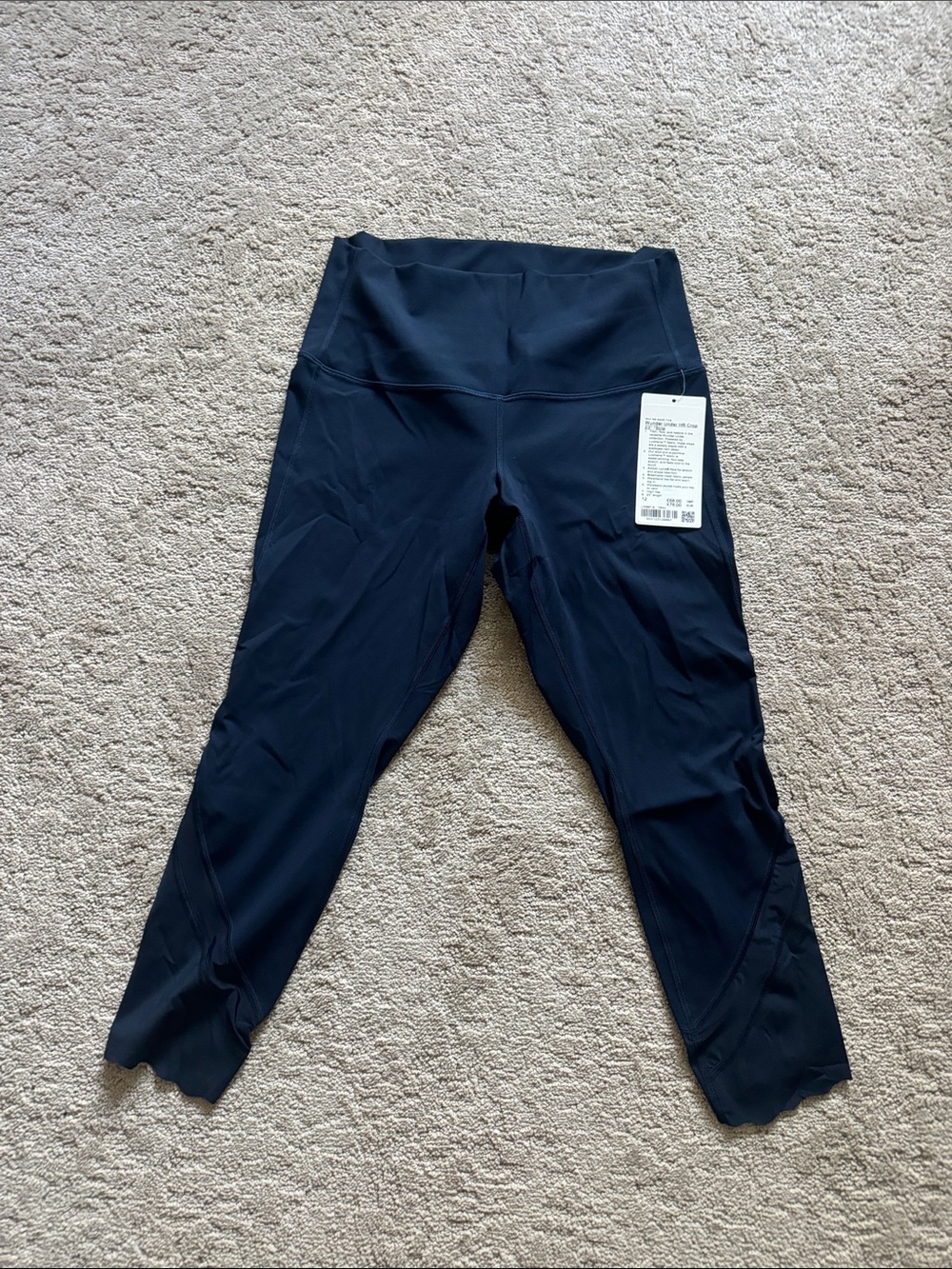 NWT Lululemon Wunder Under HR Crop 23” Sclp